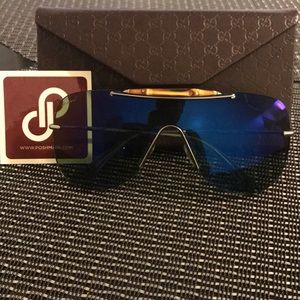 SOLD 🕶 Gucci Bamboo detail Aviator Sunglasses 🕶